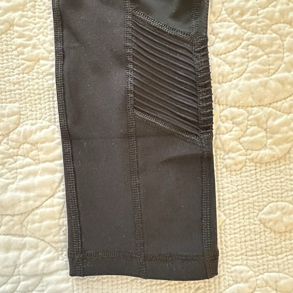 NWOT Central Park Sport Black Full Length Active Leggings Women's Small S Mesh - Picture 5 of 12